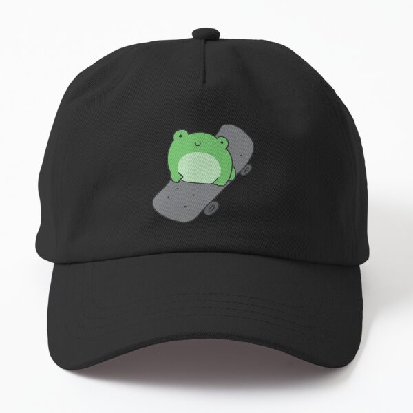 Aperçu de l'œuvre Grenouille de skate mignonne: esthétique kawaii avec patineur hipster pour les fans de sport créée et vendue par MinistryOfFrogs.