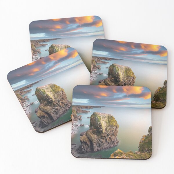 Item preview, Sea stack at sunset (Castlemartin) designed and sold by bitm2007.