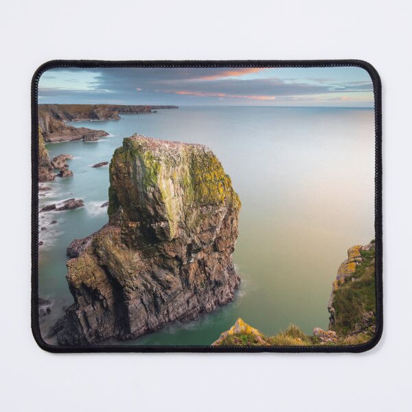 Item preview, Sea stack at sunset (Castlemartin) designed and sold by bitm2007.