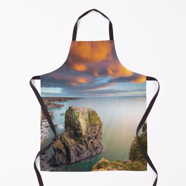 Item preview, Sea stack at sunset (Castlemartin) designed and sold by bitm2007.
