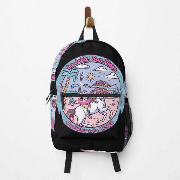 Item preview, La Jolla San Diego Skeleton Unicorn designed and sold by LanikaiBeach.