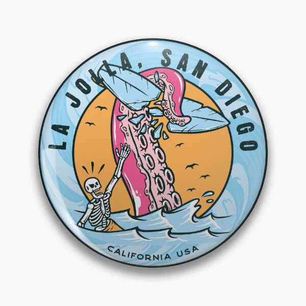 Item preview, La Jolla San Diego Tentacle Surfboard  designed and sold by LanikaiBeach.