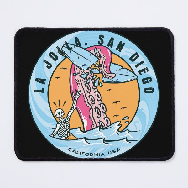 Item preview, La Jolla San Diego Tentacle Surfboard designed and sold by LanikaiBeach.