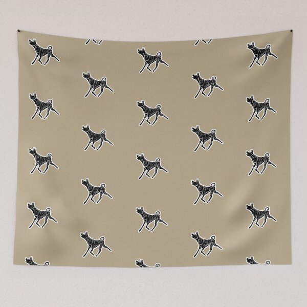 Item preview, Barkour Basenji (brindle) designed and sold by EvLArt.