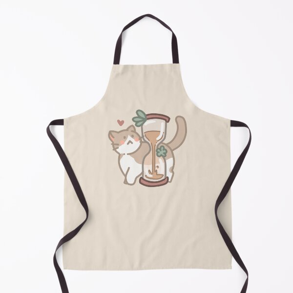 Item preview, Cat Loves Sand Clock designed and sold by dzakiyaatifa.
