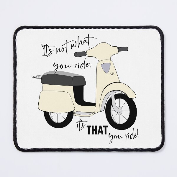 Item preview, Cream Scooter Life...It's not what you ride, it's that you RIDE!  designed and sold by wawink.