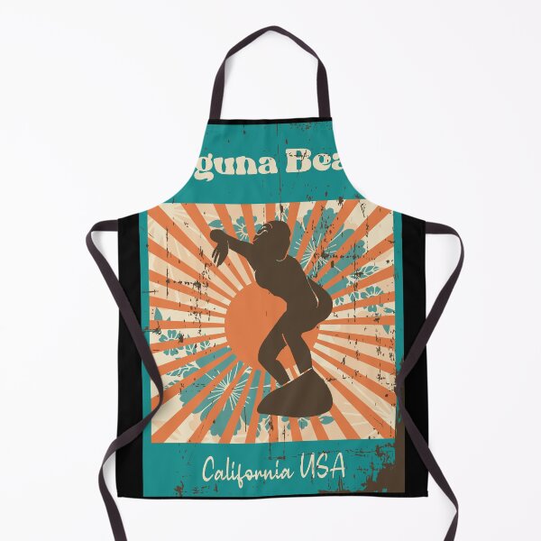 Item preview, Laguna Beach Retro Surfer Girl designed and sold by LanikaiBeach.