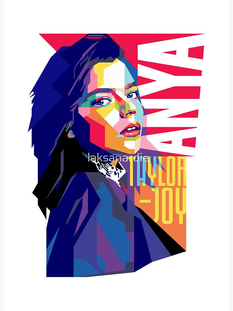 Anya Taylor-Joy Pop Art