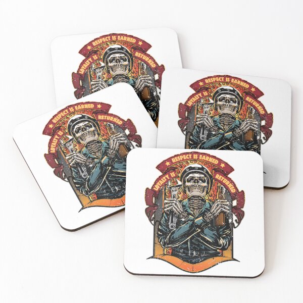 Item preview, Respect is earned loyalty is returned Cool motorcycle designed and sold by thesmokeydogs.