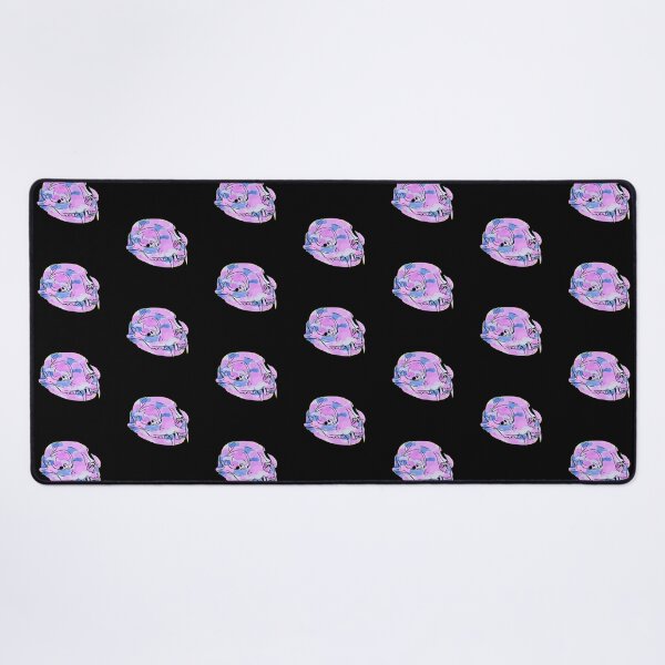 Item preview, Pink and blue skull designed and sold by EloraArt.