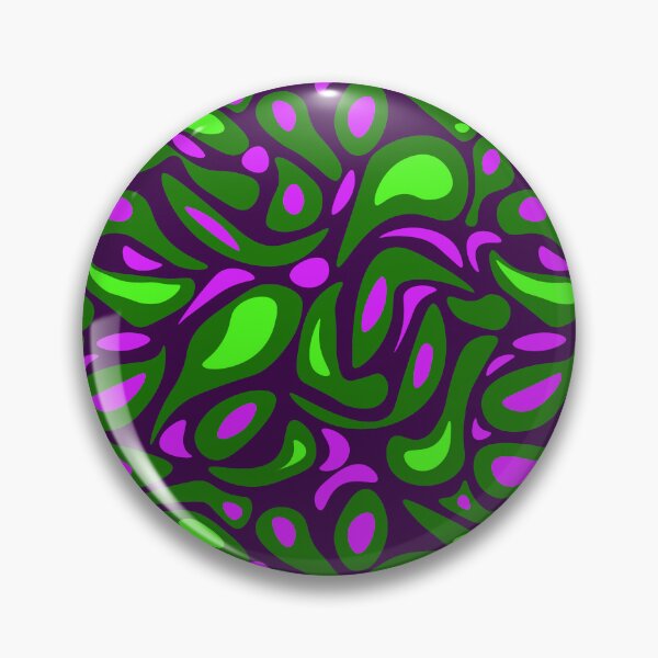 Item preview, Patrón sin costura abstracto verde y púrpura designed and sold by Crazy-Jiraffe.