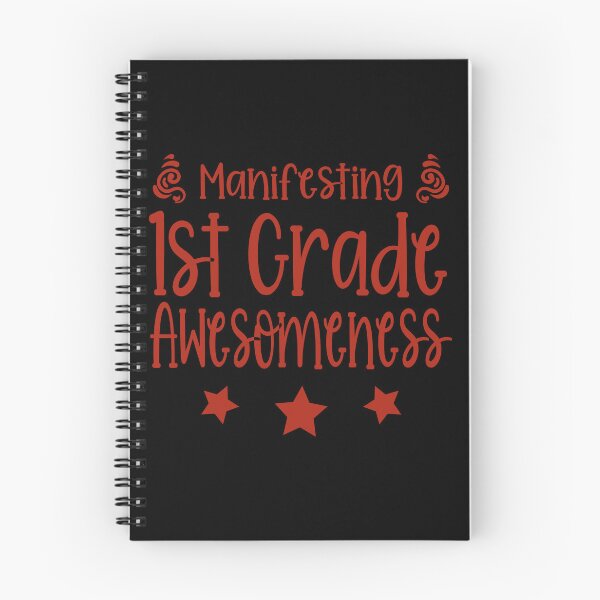 Item preview, First Grade Awesome Inspirational Teacher 1st Grade Future World Creators Red Classroom Back to School First Day Awesomeness designed and sold by AstralRadiance.