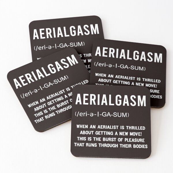 Item preview, Aerialgasm Definition, Aerial Hoop, Funny Aerial  designed and sold by Aerial Addicts.