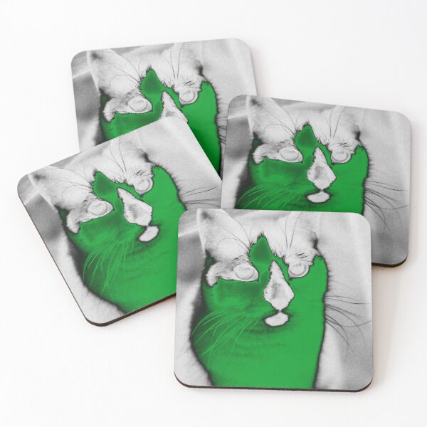 Item preview, Meowish - Bobette - Edition Greyish Light (Green Glue Version) designed and sold by Brazz Official.