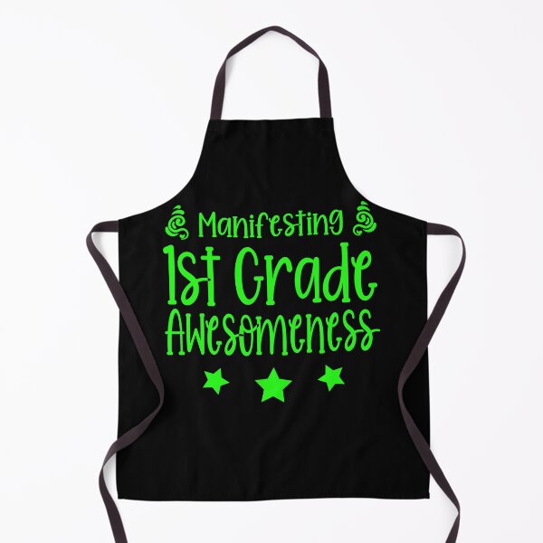Item preview, First Grade Awesome Inspirational Teacher 1st Grade Future World Creators Green Classroom Back to School First Day Awesomeness designed and sold by AstralRadiance.