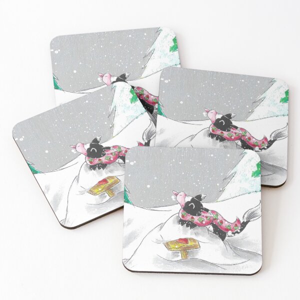 Item preview, Snowy Strawberry Patch designed and sold by KOKeefeArt.