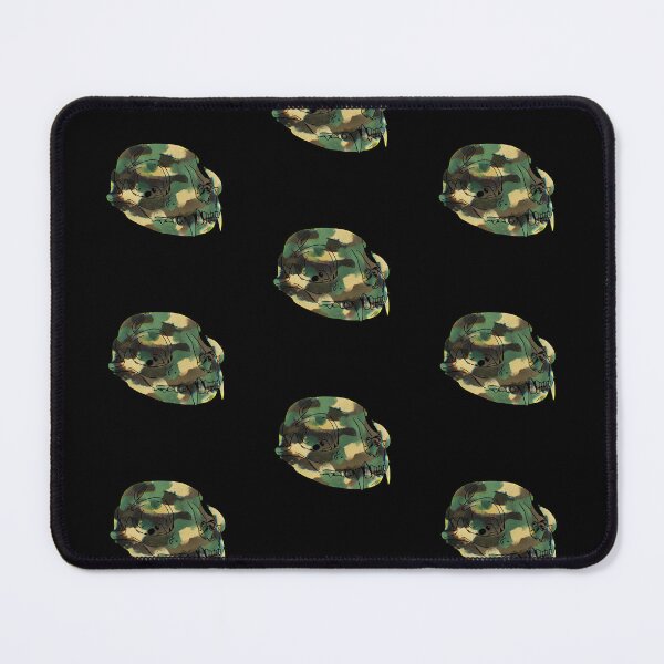 Item preview, Green Camo skull designed and sold by EloraArt.