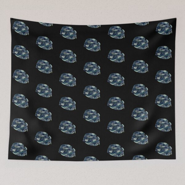 Item preview, Blue Camo skull designed and sold by EloraArt.