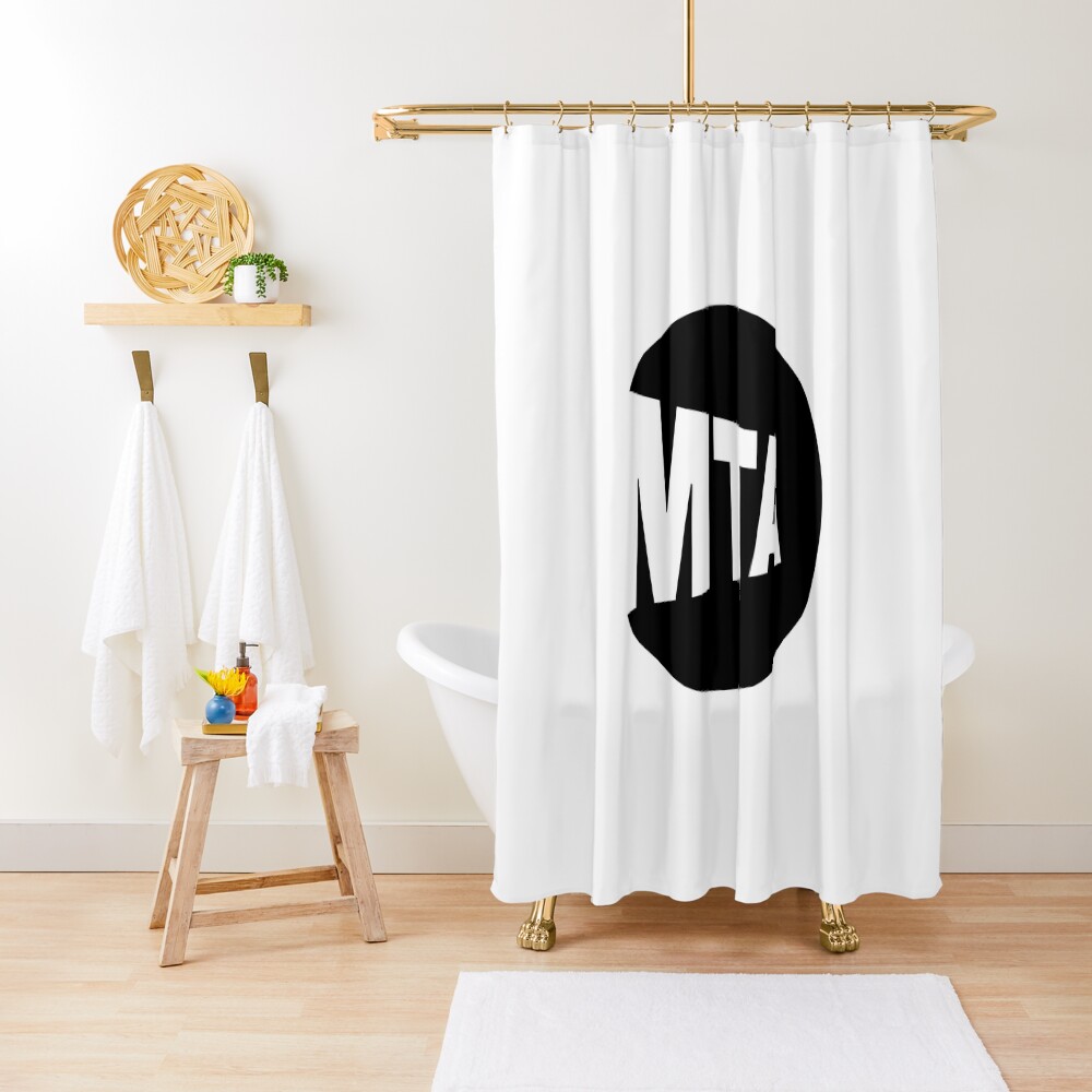 Item preview, Shower Curtain designed and sold by MTA-NY.