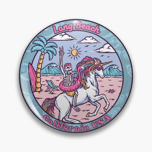 Item preview, Unicornio esqueleto de Long Beach designed and sold by LanikaiBeach.
