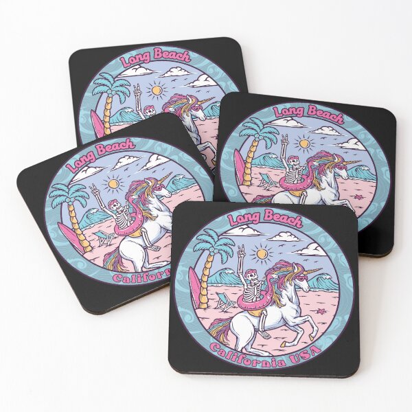 Aperçu de l'œuvre Licorne squelette de Long Beach créée et vendue par LanikaiBeach.