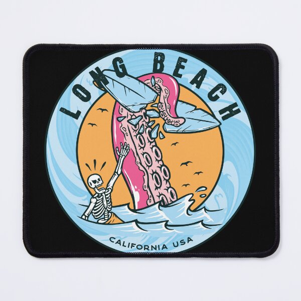 Item preview, Long Beach Tentacle Surfboard  designed and sold by LanikaiBeach.