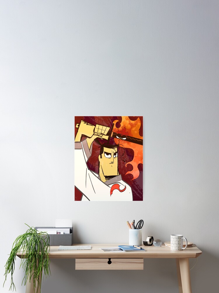 Alternate view of Samurai Jack Black Sword Poster