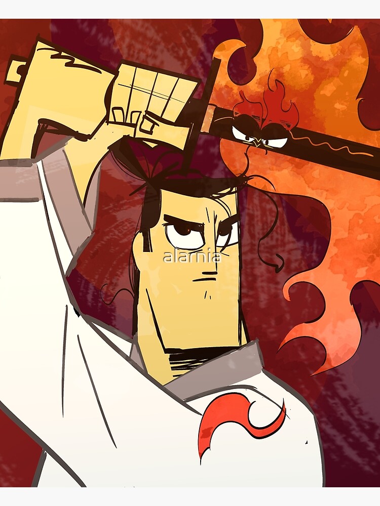 Samurai Jack Black Sword by alarnia