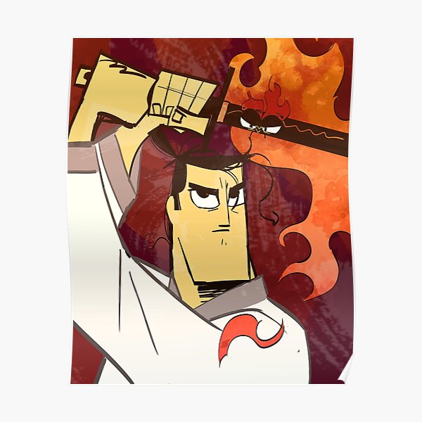 Samurai Jack Sword Posters Redbubble