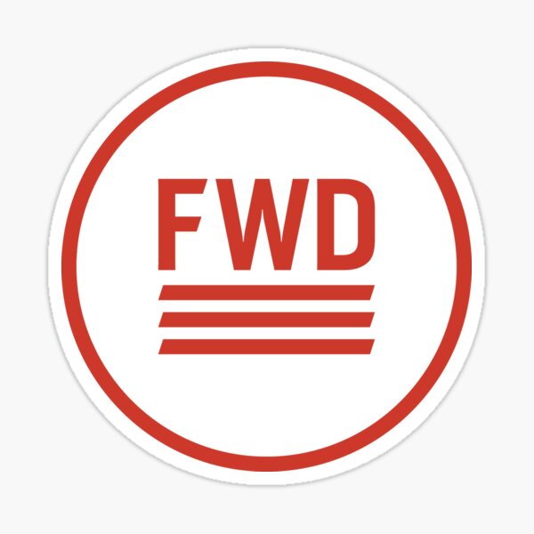 Item preview, Forward Party Political Party Logo Symbol FWD designed and sold by brizodesign.