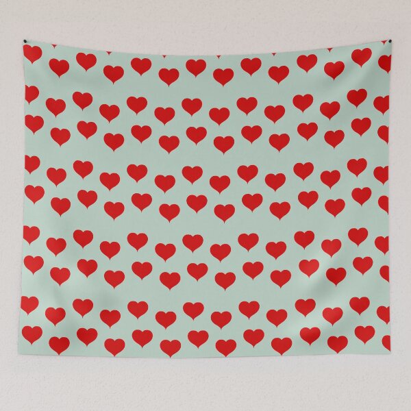 Item preview, Red Hearts Pattern designed and sold by Clothingspot.
