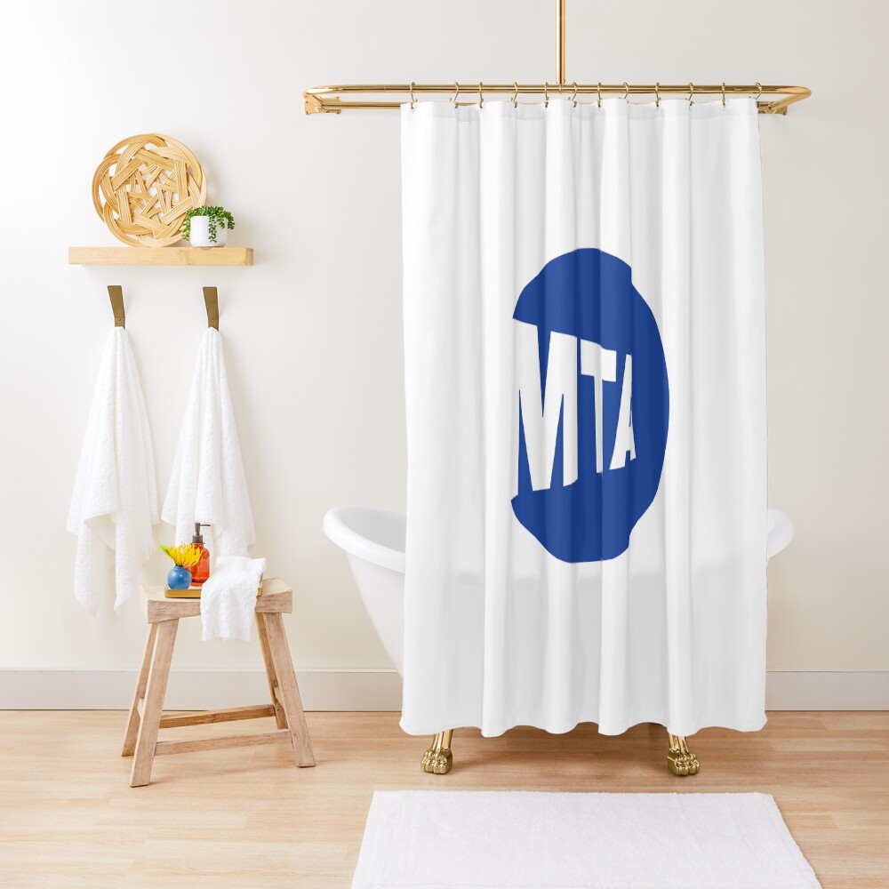 Item preview, Shower Curtain designed and sold by MTA-NY.