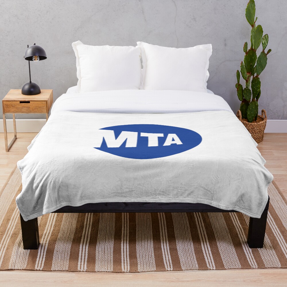 Item preview, Throw Blanket designed and sold by MTA-NY.