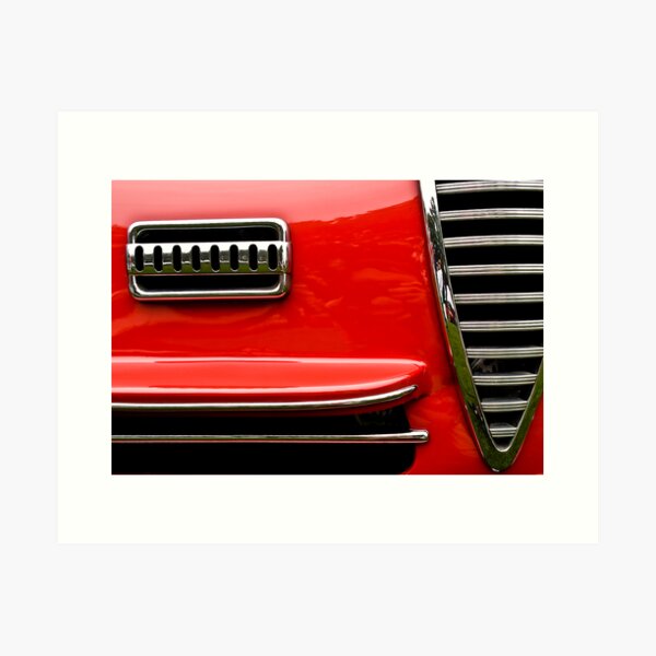 Red Alfa Art Print