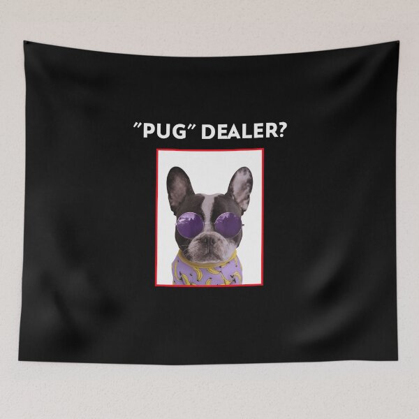 Item preview, PUG hillarious T-shirt designed and sold by Rodayna Elnaggar.