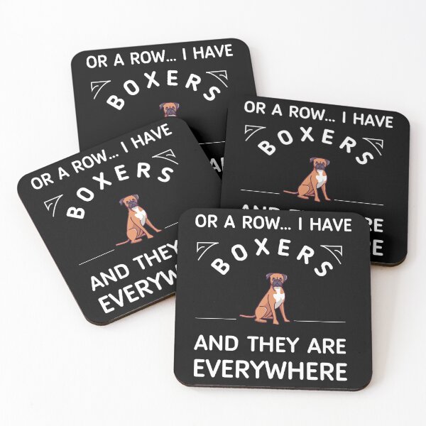 Item preview, FUnny saying I DON T HAVE DUCKS OR A ROW I HAVE BOXERS AND THEY ARE EVERYWHERE cool text based design for dogs lovers designed and sold by todaytees.
