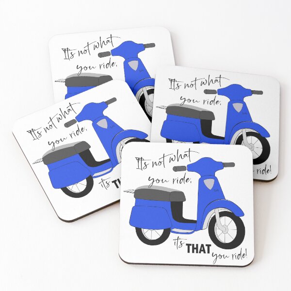 Item preview,  Royal Blue Scooter Life...It's not what you ride, it's that you RIDE!  designed and sold by wawink.