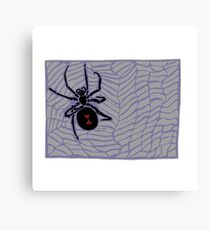 Black Widow Canvas Print