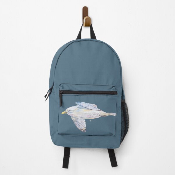 Item preview, Seagull from Schull. Gull in flight. Original Irish Painting designed and sold by Cefercom.