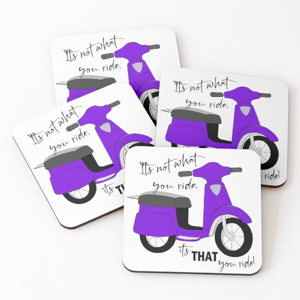 Item preview,  Purple Scooter Life...It's not what you ride, it's that you RIDE!  designed and sold by wawink.