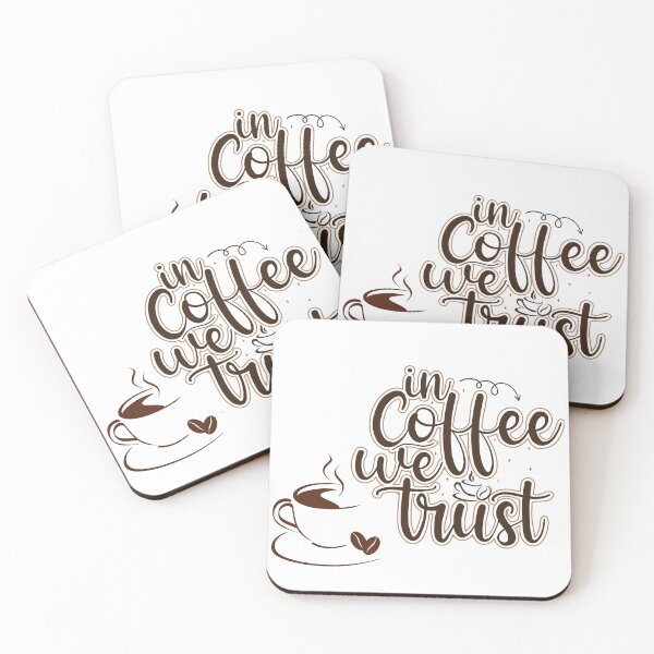 Item preview, In Coffee we Trust designed and sold by KereetsaOne.