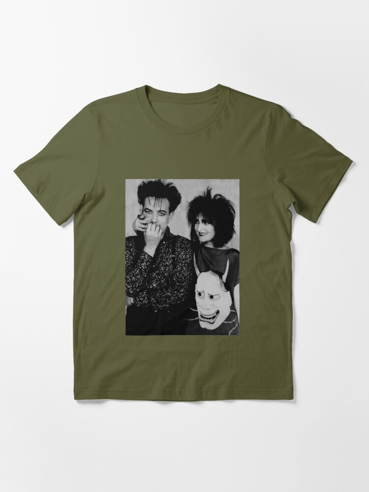 The Cure T-shirt, 1980's Vintage Rare Tee Shirt, Robert Smith, the Glove,  Siouxsie and the Banshees, 1980s All Over Print Soft Thin 80s 