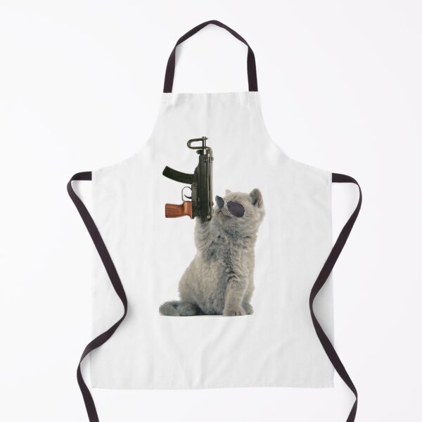 Item preview, cat with gun designed and sold by NTR-123.