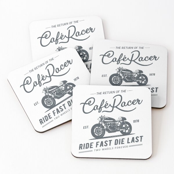 Item preview, Cafe Racer Rider Motorcycle designed and sold by andros9.