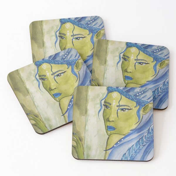 Item preview, Green and Blue Wood Elf designed and sold by Aliceryson.