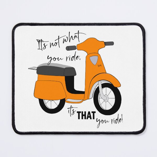 Item preview, Orange Scooter Life...It's not what you ride, it's that you RIDE!  designed and sold by wawink.