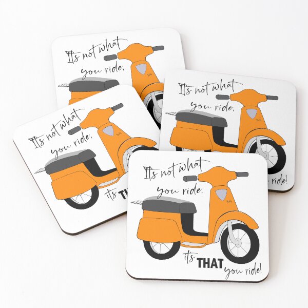Item preview, Orange Scooter Life...It's not what you ride, it's that you RIDE!  designed and sold by wawink.