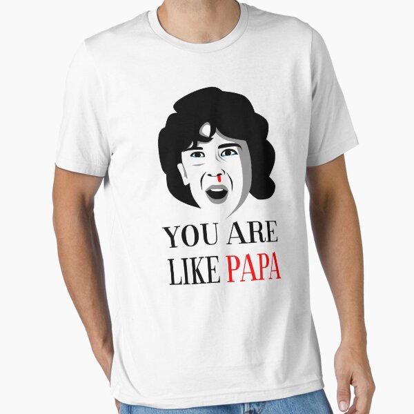 Vista previa del artículo con la obra «eres como papa», diseñado y vendido por KHAFiT.