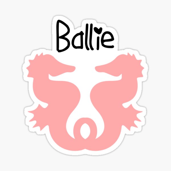 Ballie seahorses Sticker
