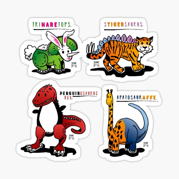 DINOMALS™: CUTESY Sticker